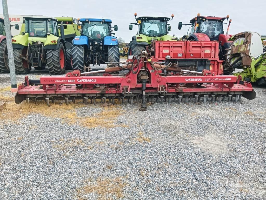 Feraboli XXL 600 Elektriske harver / jordfræsere