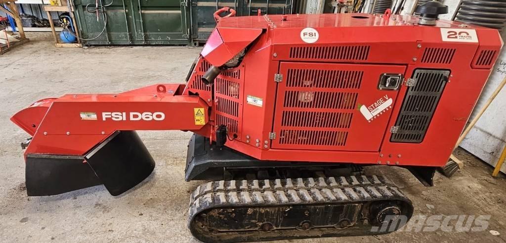 FSI D60 Stubfræsere