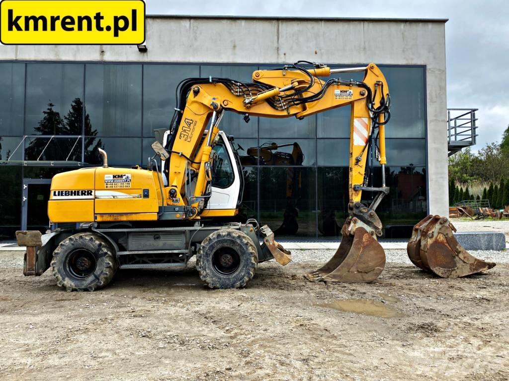 Liebherr A 314 Gravemaskiner på hjul