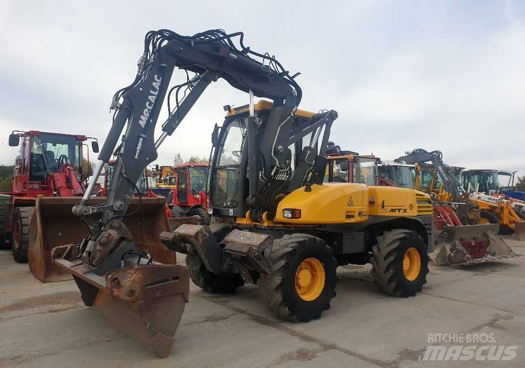 Mecalac 12 M TX Gravemaskiner på hjul