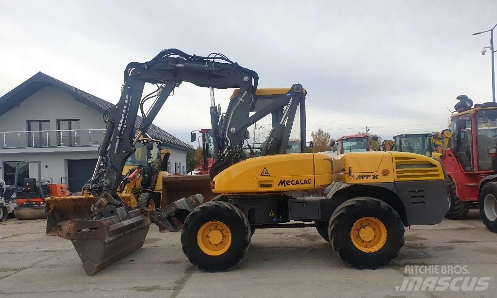 Mecalac 12 M TX Gravemaskiner på hjul