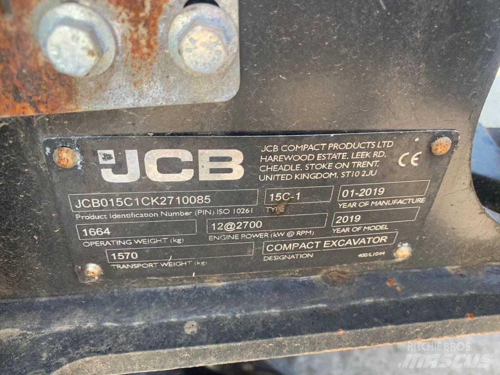 JCB 15 C-1 Minigravemaskiner