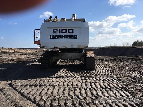 Liebherr 9100 Gravemaskiner på larvebånd