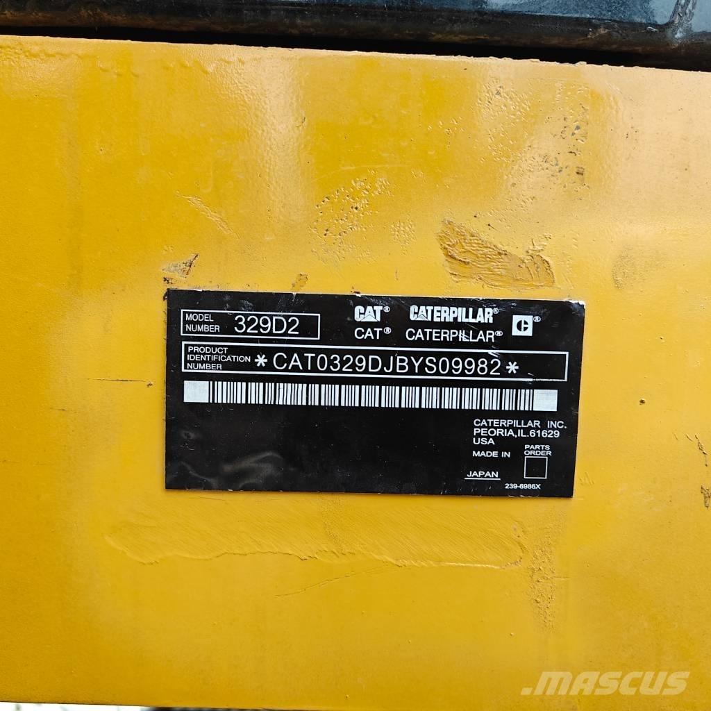CAT 329 DD Gravemaskiner på larvebånd