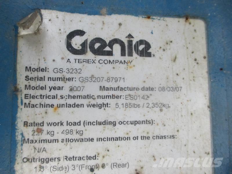 Genie GS 3232 Saxlifte