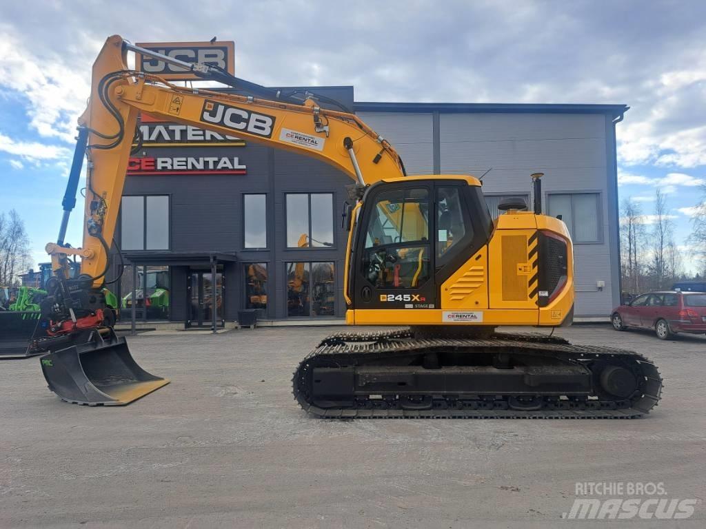 JCB 245 XR Gravemaskiner på larvebånd