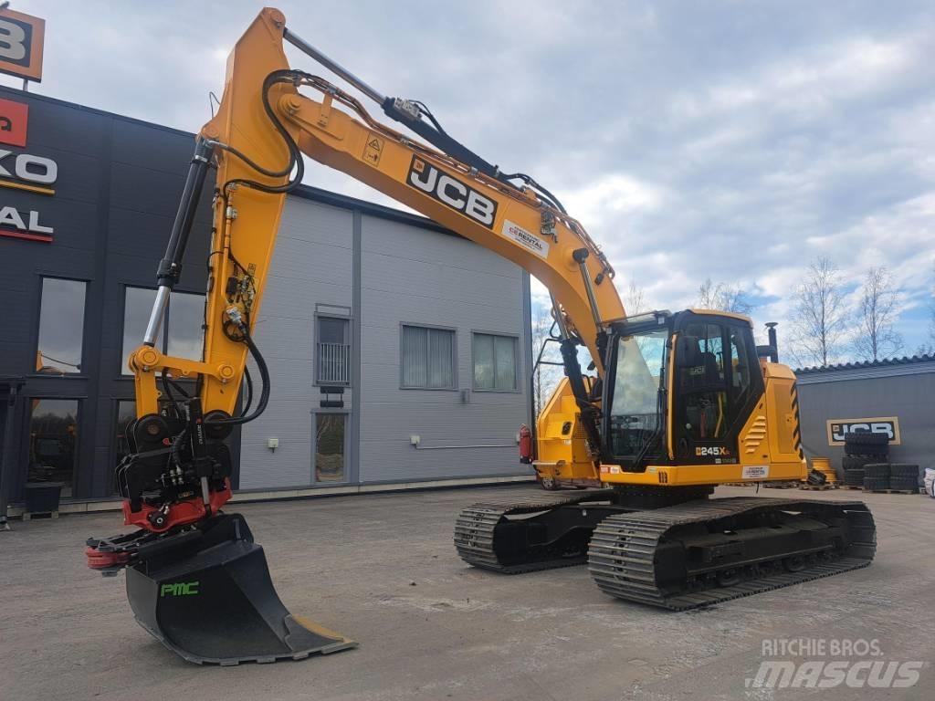 JCB 245 XR Gravemaskiner på larvebånd
