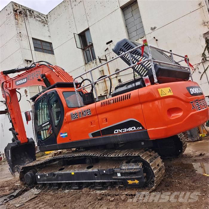 Doosan DX 340 LC Gravemaskiner på larvebånd