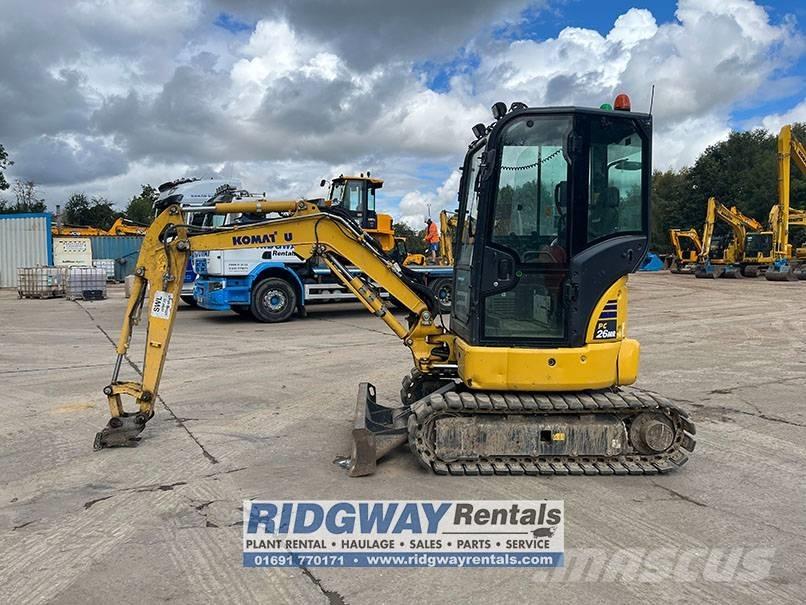 Komatsu PC 26 MR-5 Minigravemaskiner