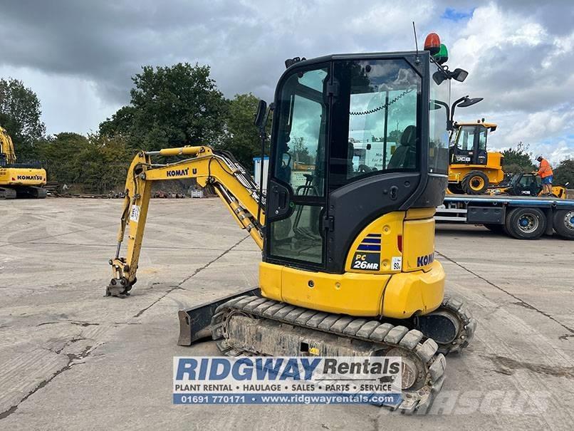 Komatsu PC 26 MR-5 Minigravemaskiner