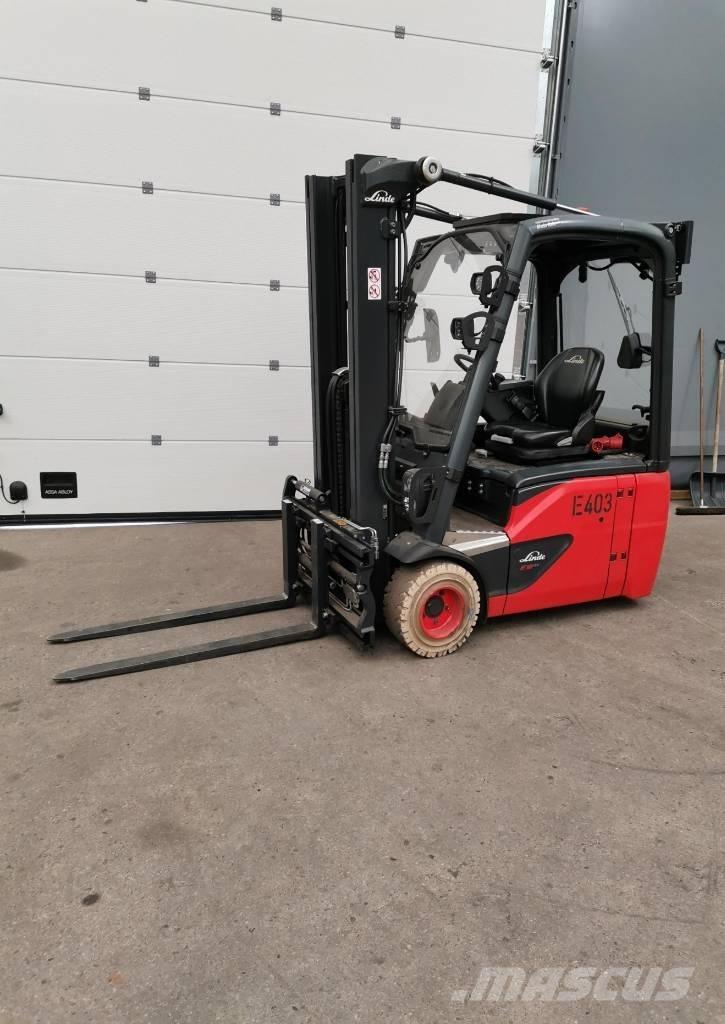 Linde E18-02 El gaffeltrucks