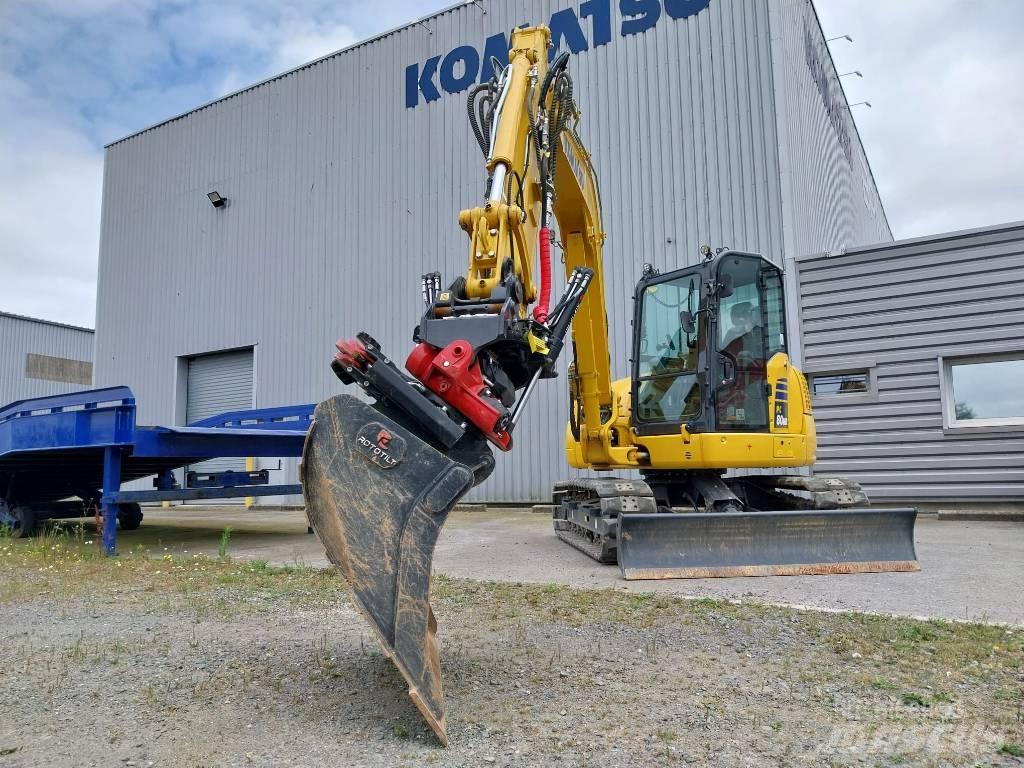 Komatsu PC80MR-5 Midi-gravemaskiner 7t - 12t