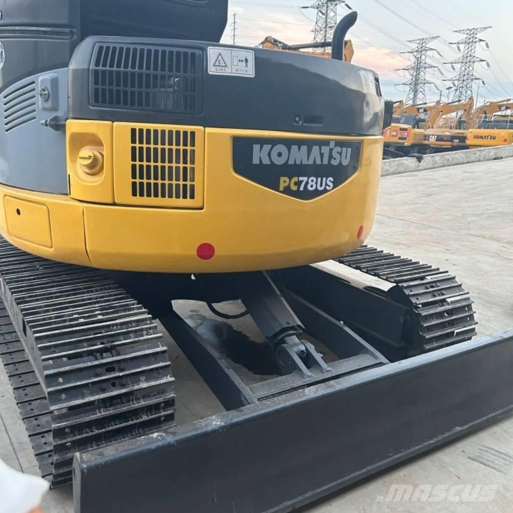 Komatsu PC78 US Gravemaskiner på larvebånd