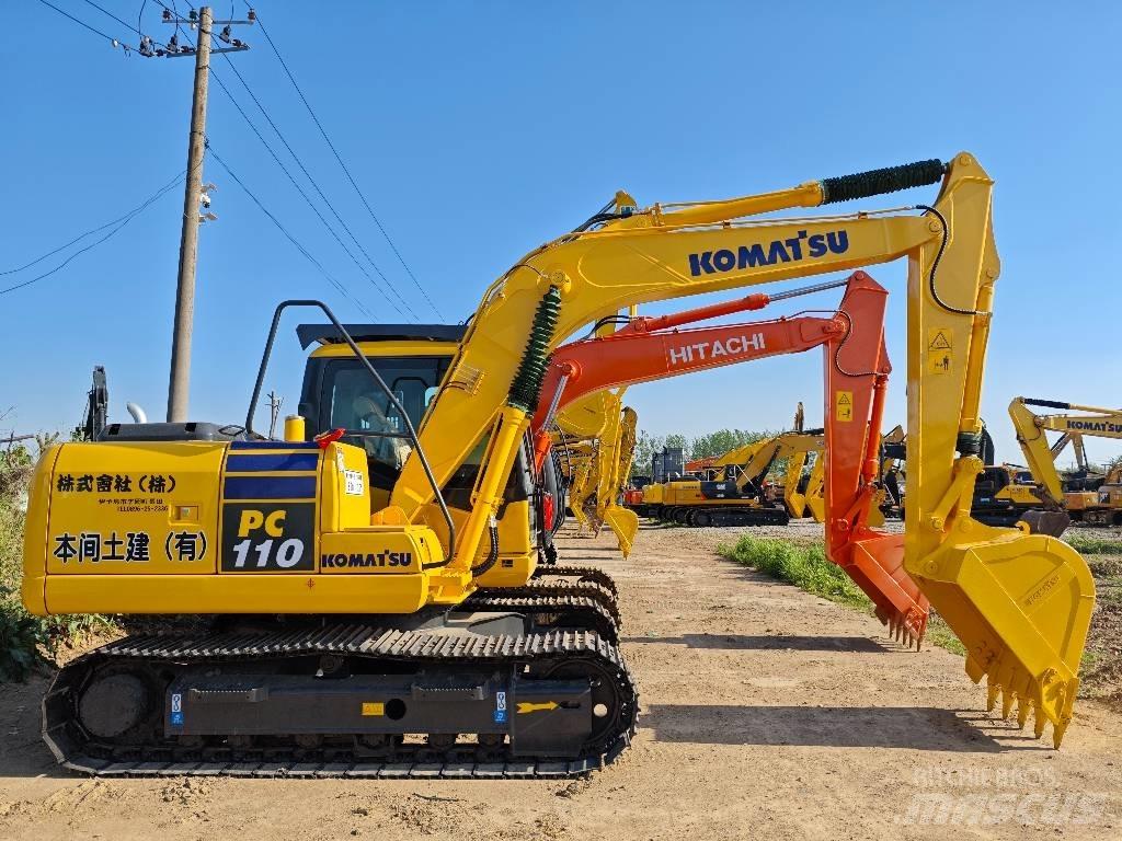 Komatsu PC 110 Midi-gravemaskiner 7t - 12t