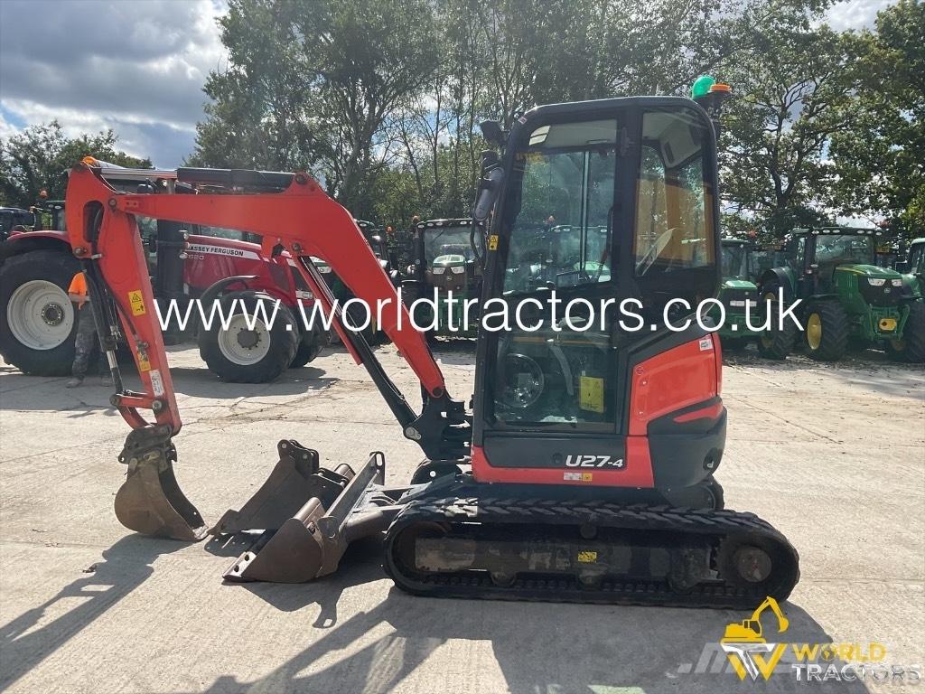 Kubota U 27-4 Minigravemaskiner