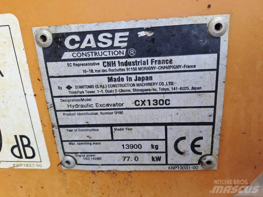 CASE CX 130 C Gravemaskiner på larvebånd