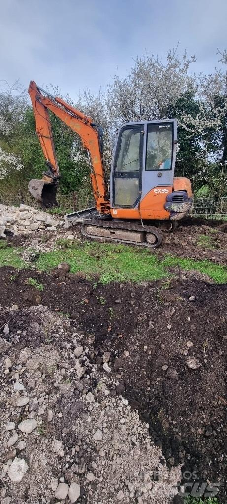 Hitachi Ex35 Minigravemaskiner