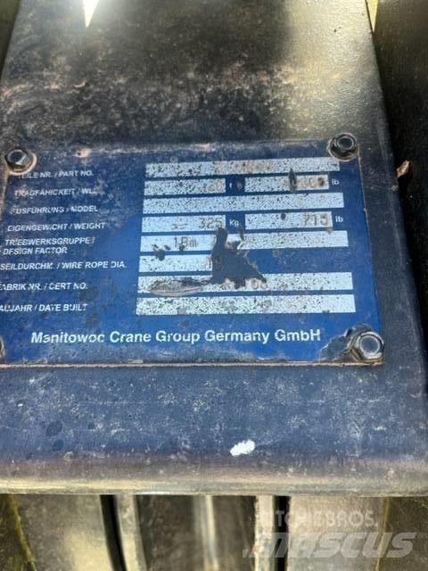 Grove Hakenflasche Krandele og udstyr