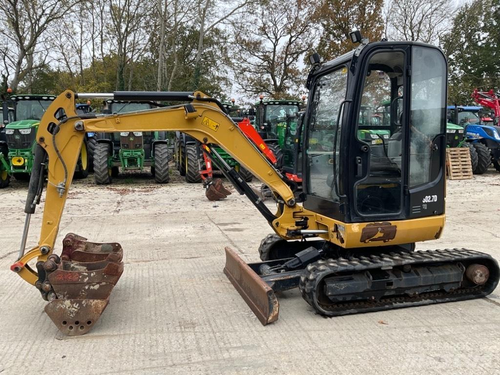 CAT 302.7 D CR Minigravemaskiner
