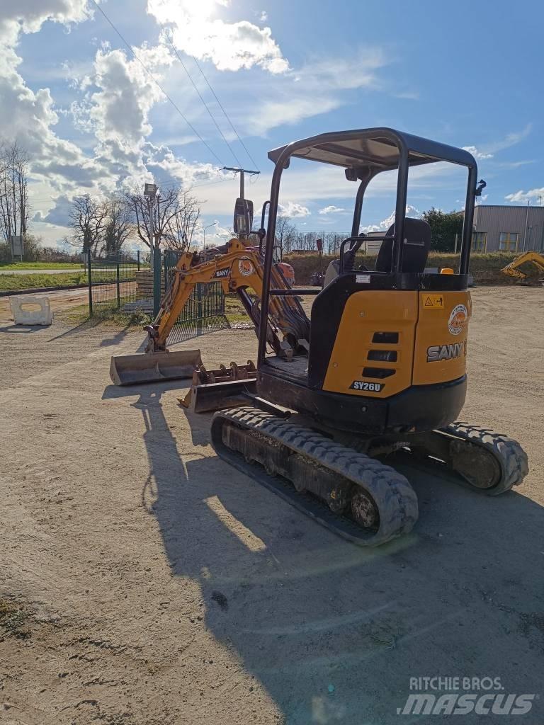 Sany SY 26 U Minigravemaskiner