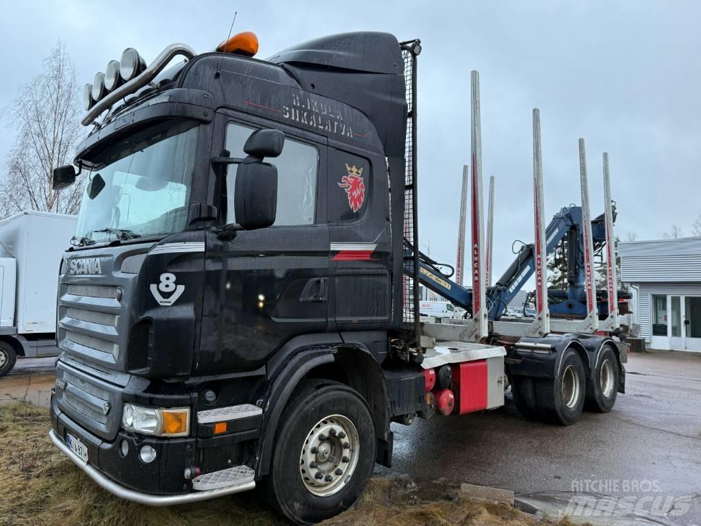 Scania R 560 Tømmertransport