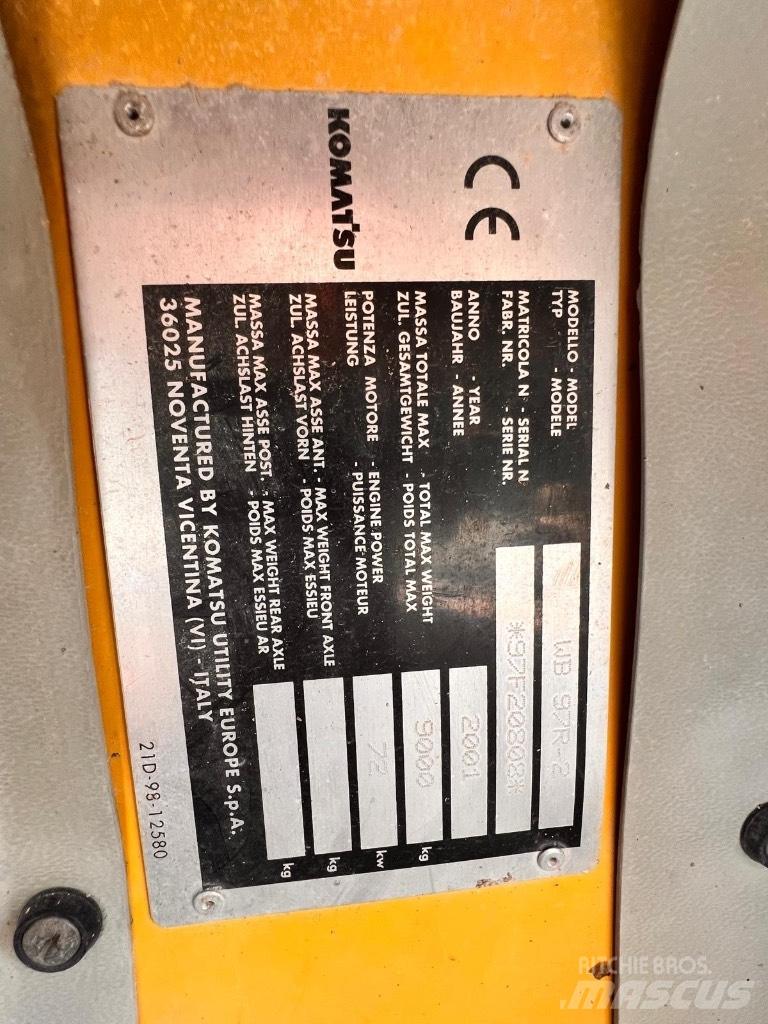 Komatsu WB 97 R-2 Rendegravere