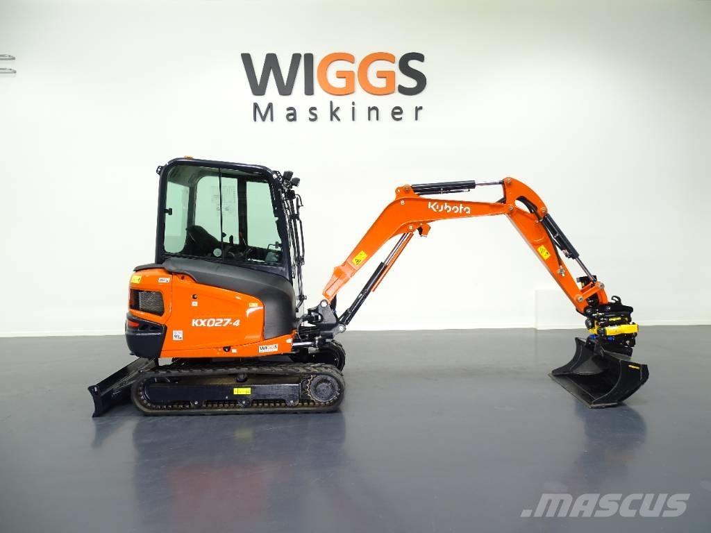 Kubota KX 027-4 Minigravemaskiner