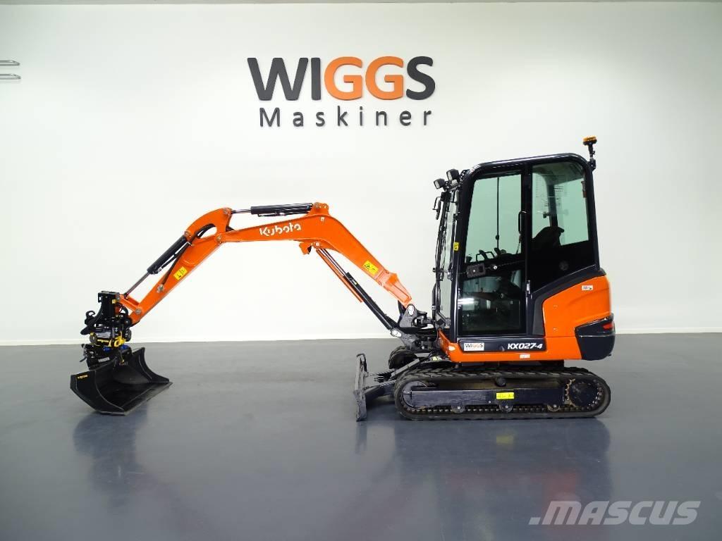 Kubota KX 027-4 Minigravemaskiner