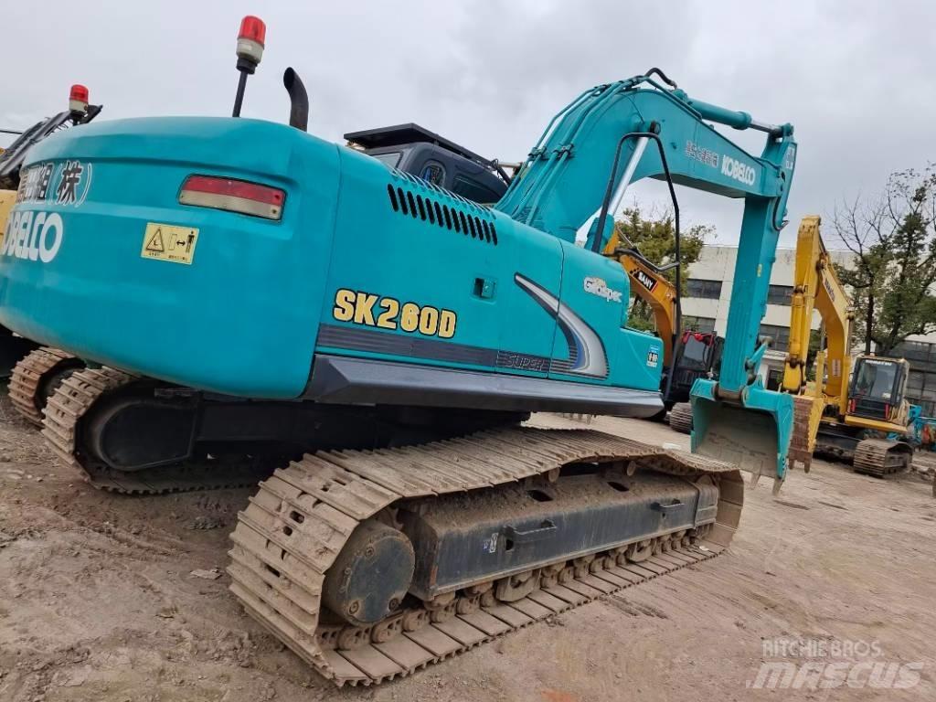 Kobelco SK 260 Gravemaskiner på larvebånd