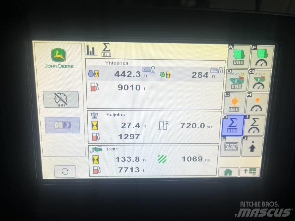 John Deere 9700i Finsnittere