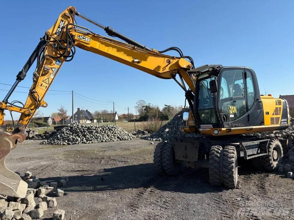 JCB JS145W Gravemaskiner på hjul