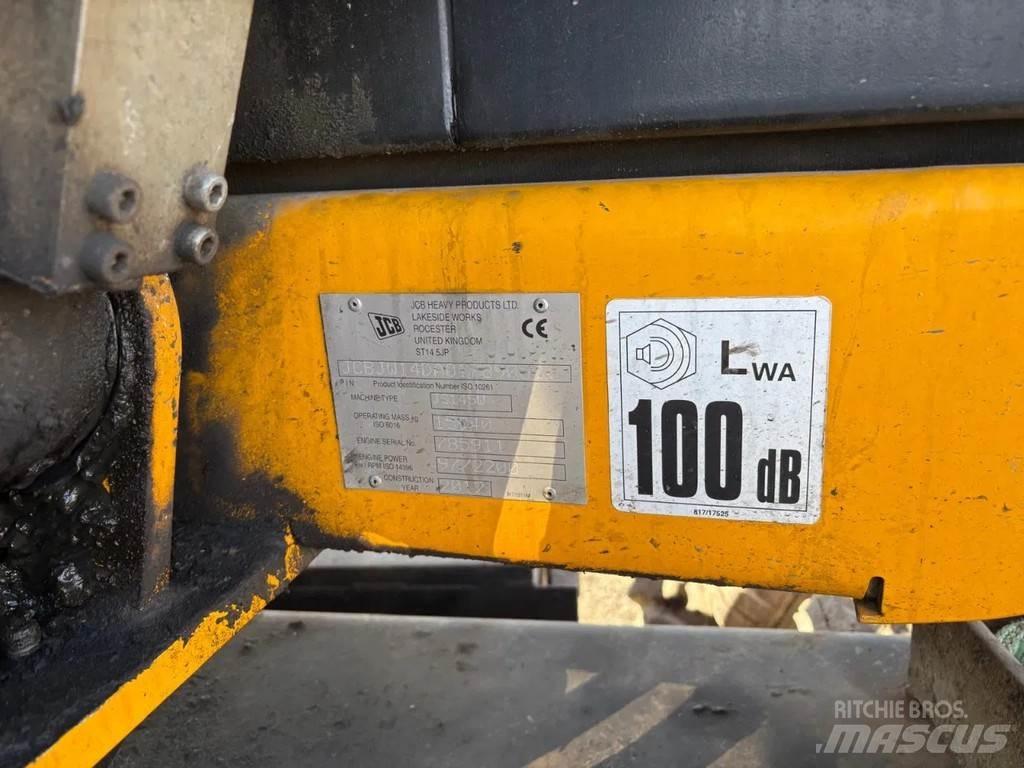 JCB JS145W Gravemaskiner på hjul