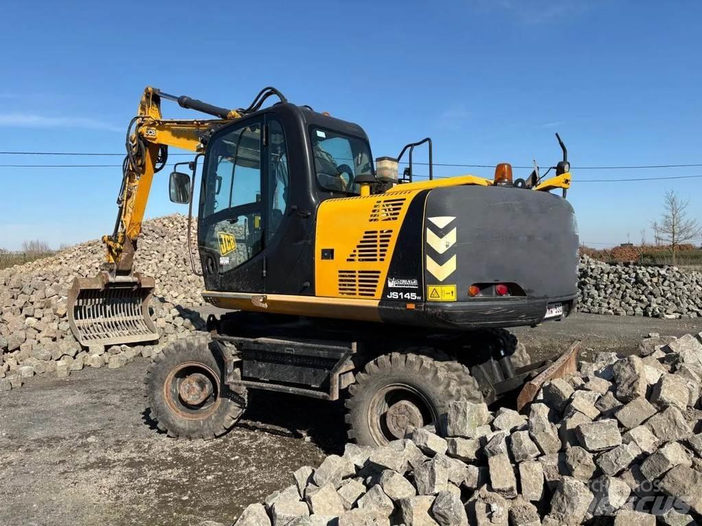 JCB JS145W Gravemaskiner på hjul
