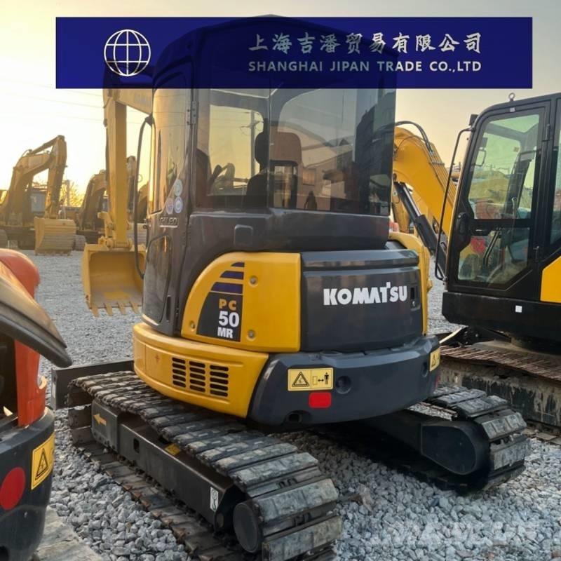 Komatsu PC 50 Gravemaskiner på larvebånd