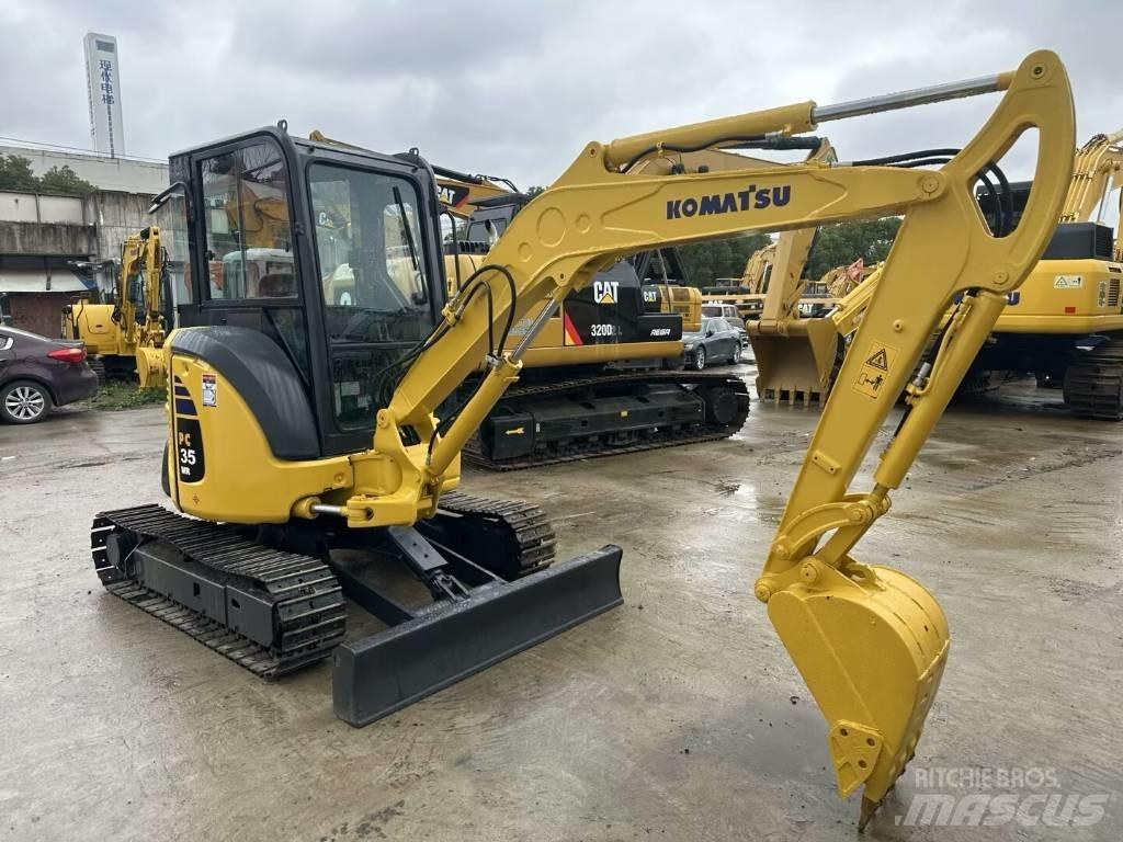 Komatsu PC 35 MR Minigravemaskiner