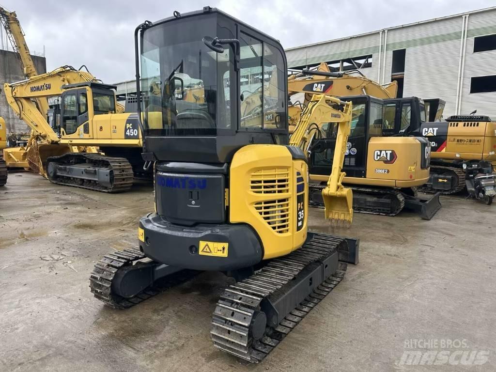 Komatsu PC 35 MR Minigravemaskiner