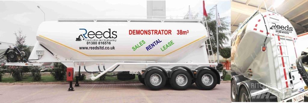 Nursan dry tanker Semi-trailer med Tank