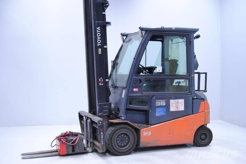Toyota 8FBMT35 El gaffeltrucks