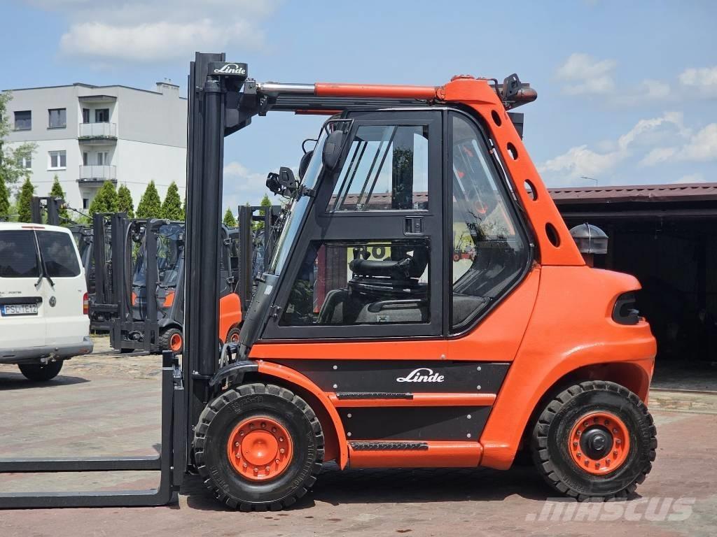 Linde H80D-03 Diesel gaffeltrucks