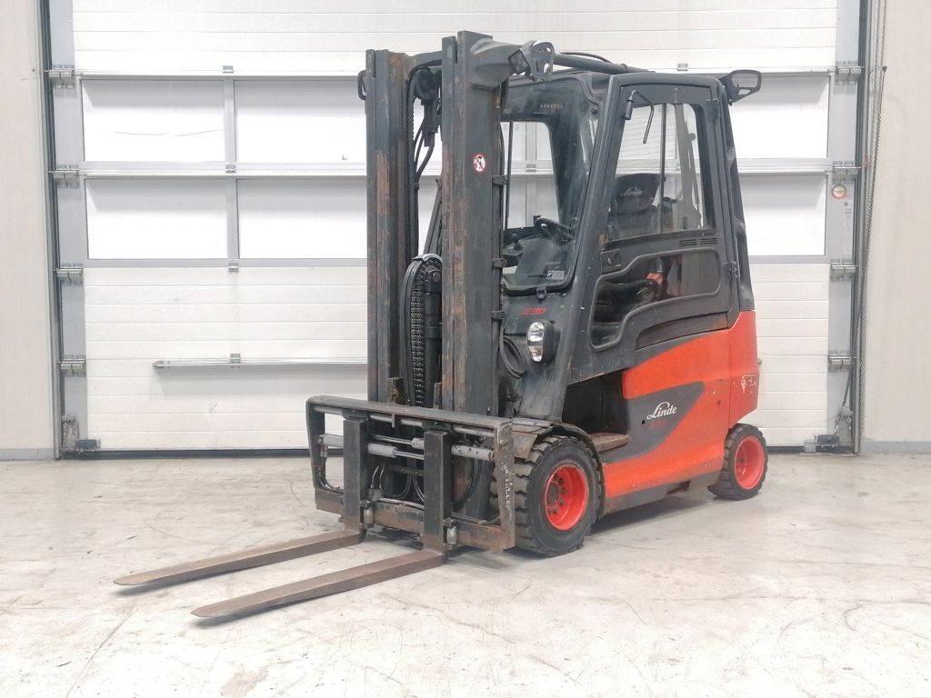 Linde E30H-01/600 El gaffeltrucks
