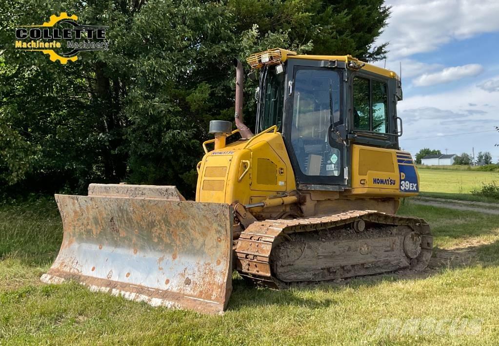 Komatsu D 39 EX Bulldozer på larvebånd