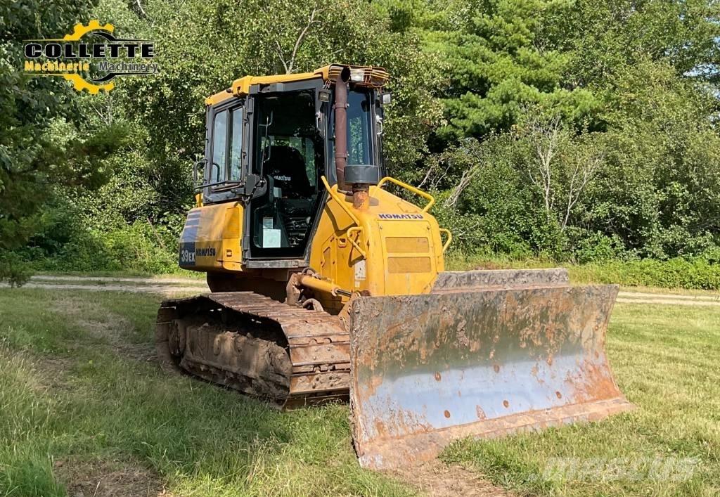Komatsu D 39 EX Bulldozer på larvebånd