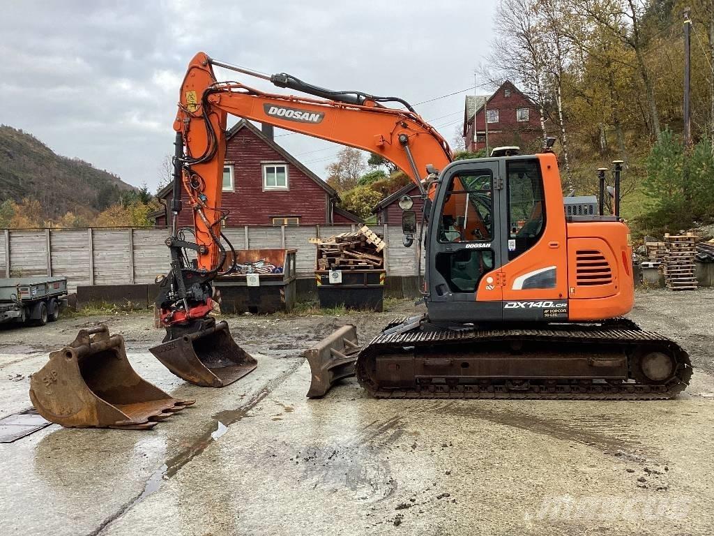Doosan DX140LCR-5 Gravemaskiner på larvebånd