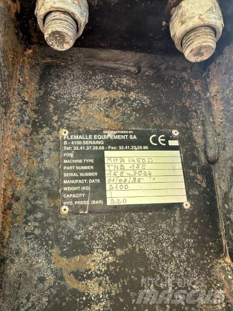 Hammer MHB 1450 D Hydraulik / Trykluft hammere