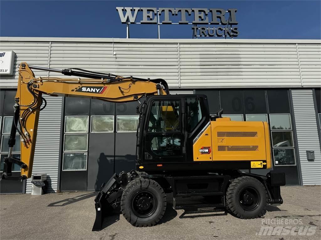 Sany SY175W Gravemaskiner på hjul