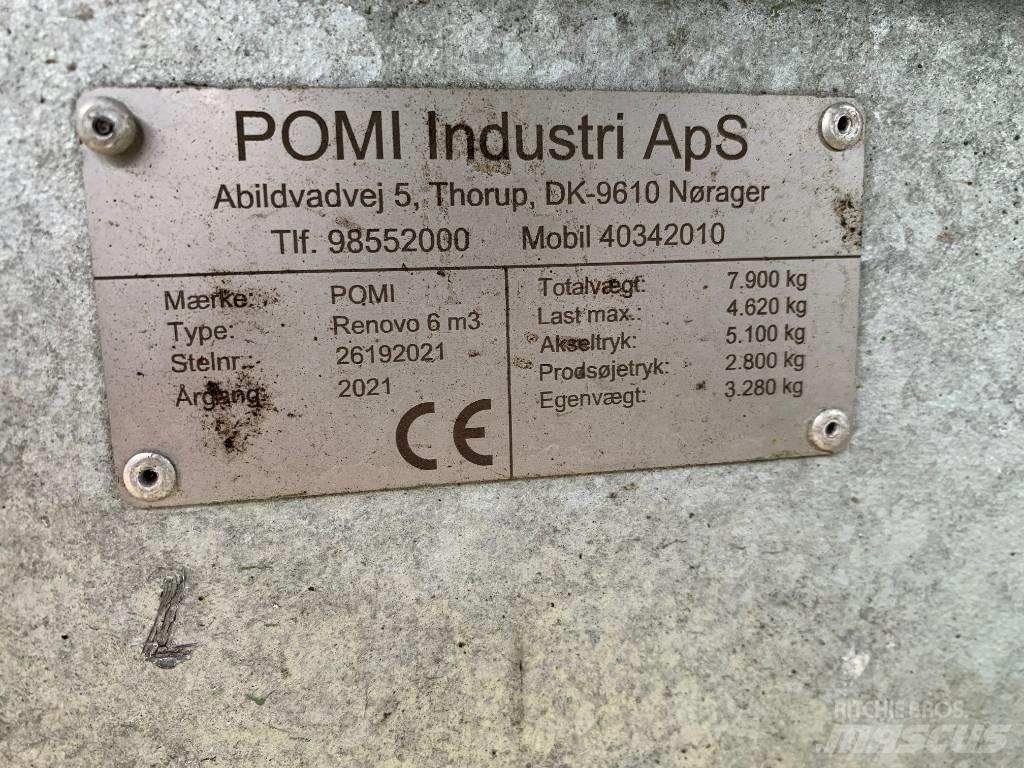 Pomi Renovo 6 m3 Affaldskompressere