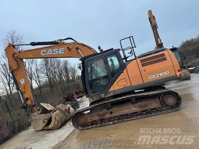 CASE CX 210 D Gravemaskiner på larvebånd