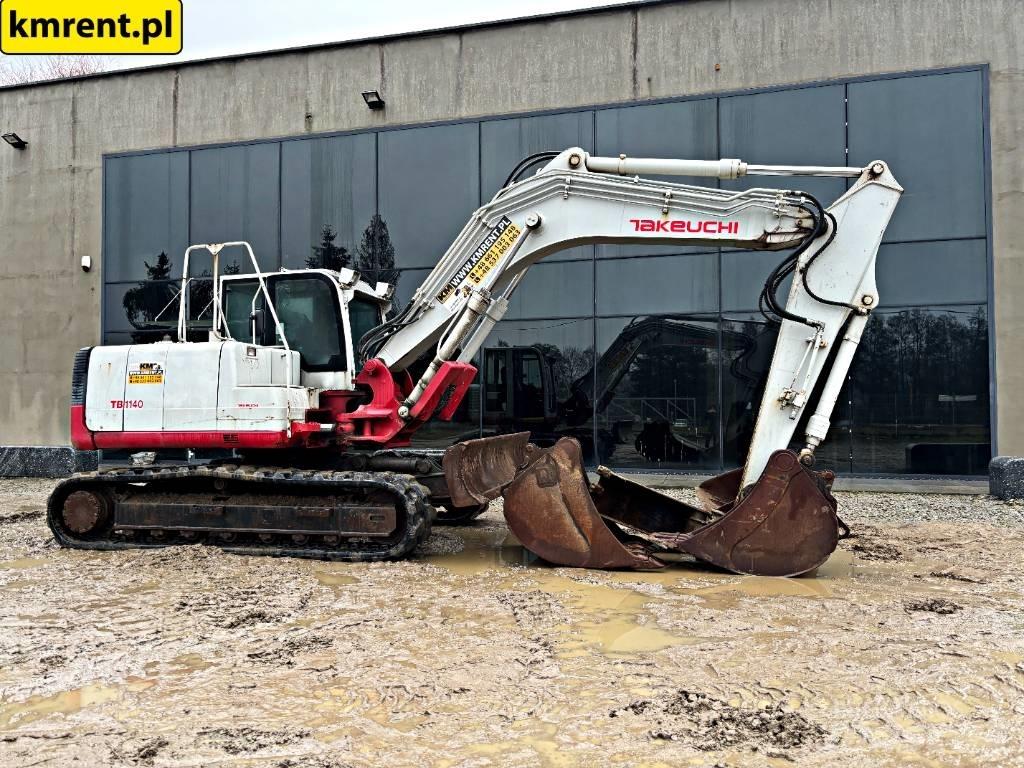 Takeuchi TB 1140 Gravemaskiner på larvebånd