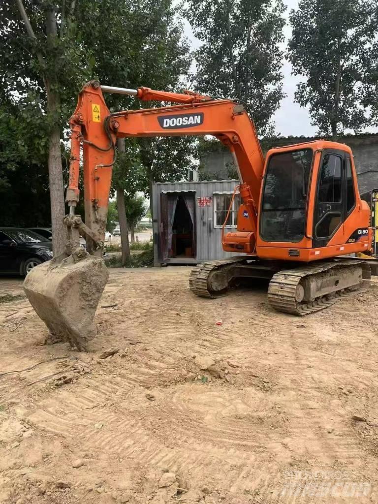 Doosan DH 80 Gravemaskiner på larvebånd
