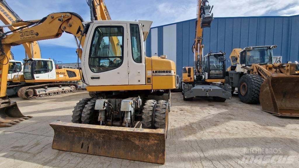 Liebherr A 309 Gravemaskiner på hjul